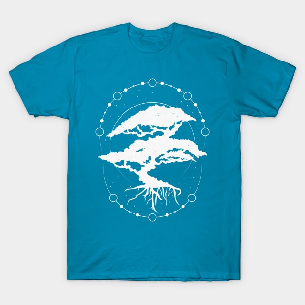 Yggdrasil Tree of the Realms Light T-Shirt by PixelSamuel